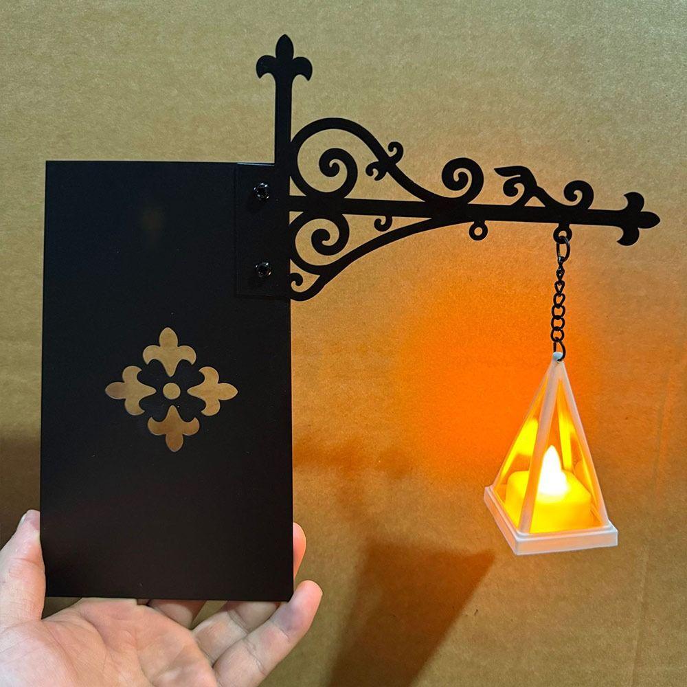 Mini Decorative Bookshelf Lighting Black Bookcase Lamp New Library Lantern Reading Nook Decor