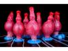 Dragon Flame Inflatable Silicone Dildo with Water Spray and Dog Knot Design for Women