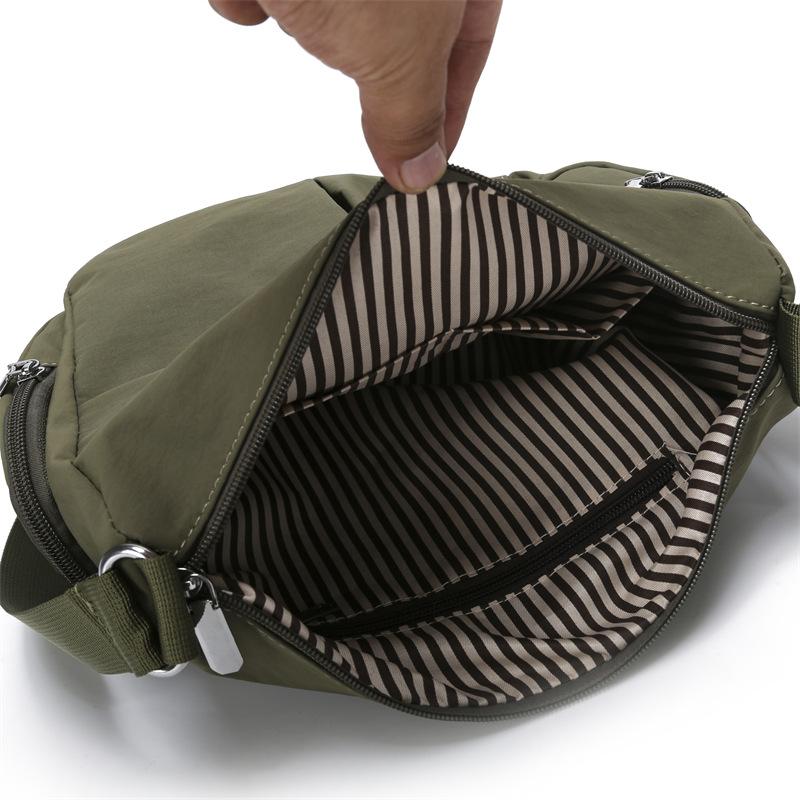 Single Shoulder Bag Women's Bag Trend All Simple Fashion Korean Version Large Capacity Hand Diagonal Nylon Bag