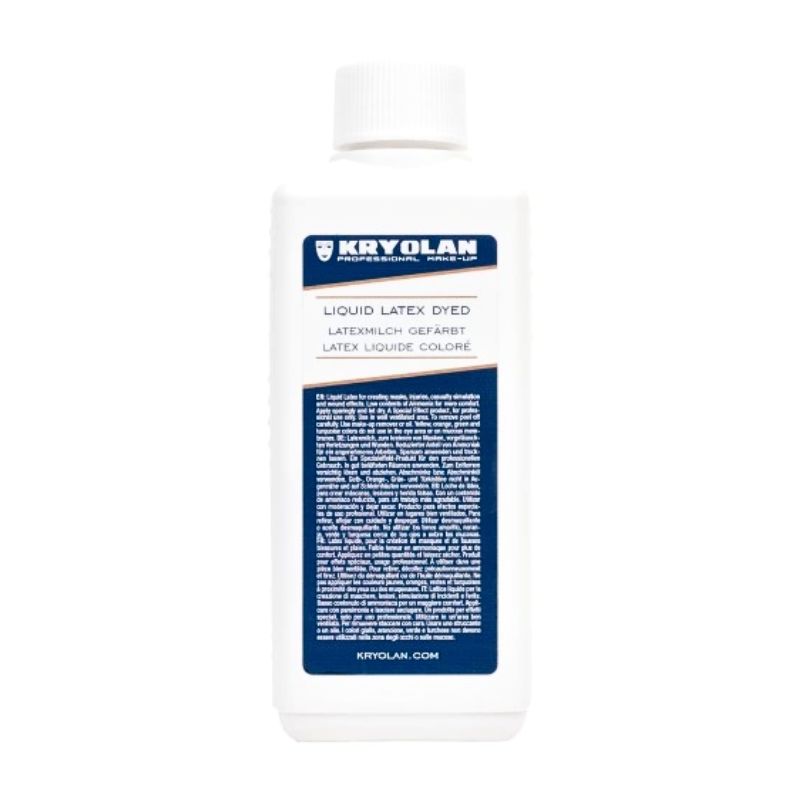 Kryolan liquid latex clear płynny lateks w kolorze cielistym 250ml