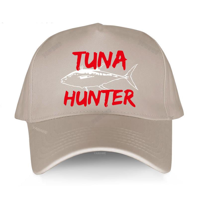 Schwarze, lässige, bedruckte Fischkappen für Jungen, Tuna Hunter, Sporter, Fisher, Unisex-Snapback-Hüte mit Modedruck