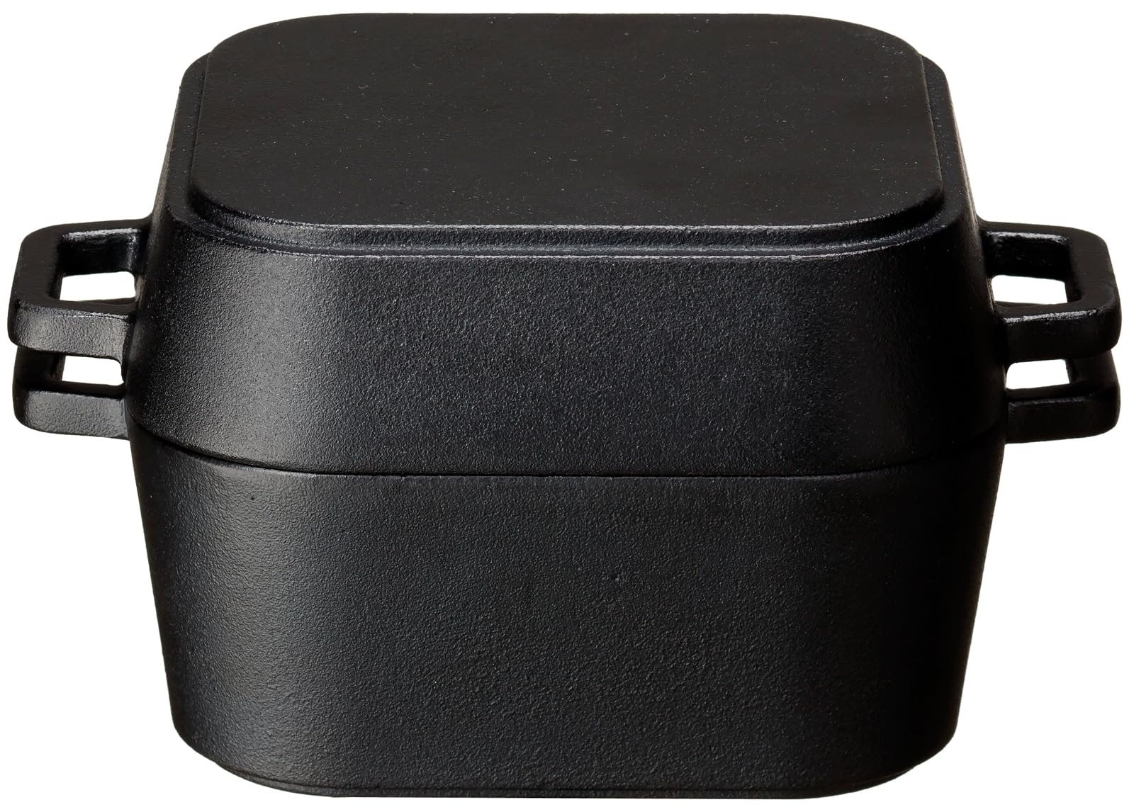 Ishigaki Industry Ishigaki Cast Iron Dutch Oven Approx. W18.5 x D14.5 x H10cm Body Capacity Approx. 980ml Lid Approx. 600ml IH Compatible Delish Life