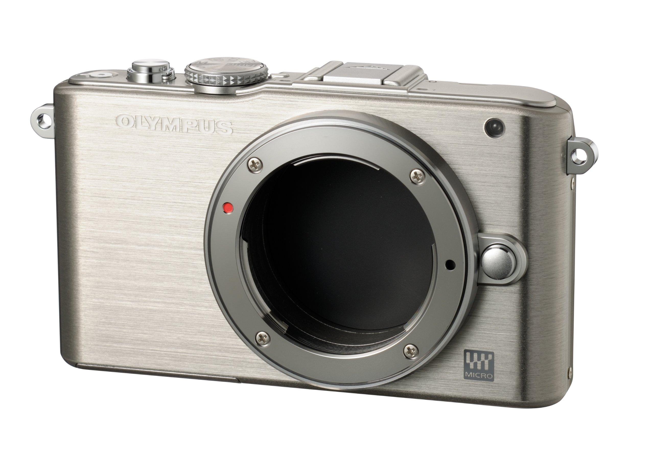 

Olympus Pen E-PL3 12.3MP Digital Camera Silver Body