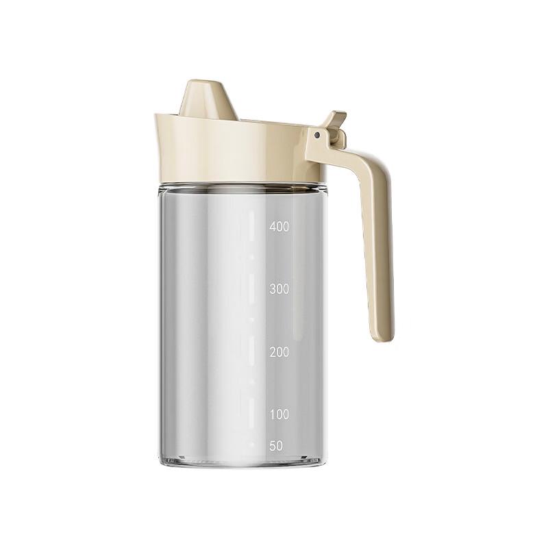 ZISIZ Glass Oil and Vinegar Dispenser Set