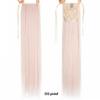 Long Straight Drawstring Ponytail Heat Resistant Synthetic Natural Straight Wrap Around Clip In Ponytail Hair Extension