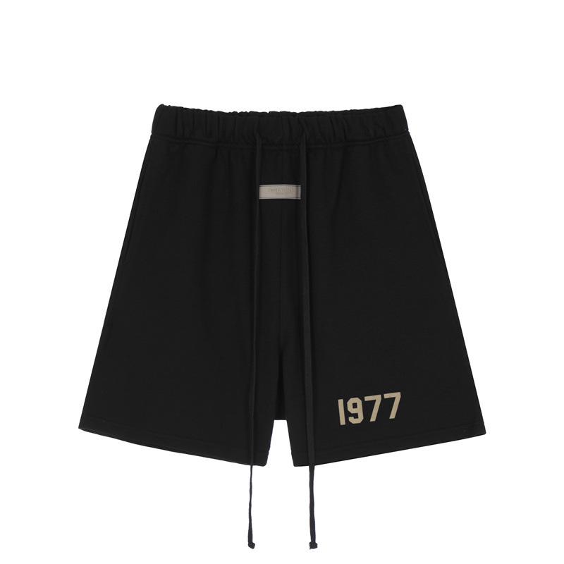 FOG ESSENTIALS Unisex Loose Silicone Print Casual Shorts