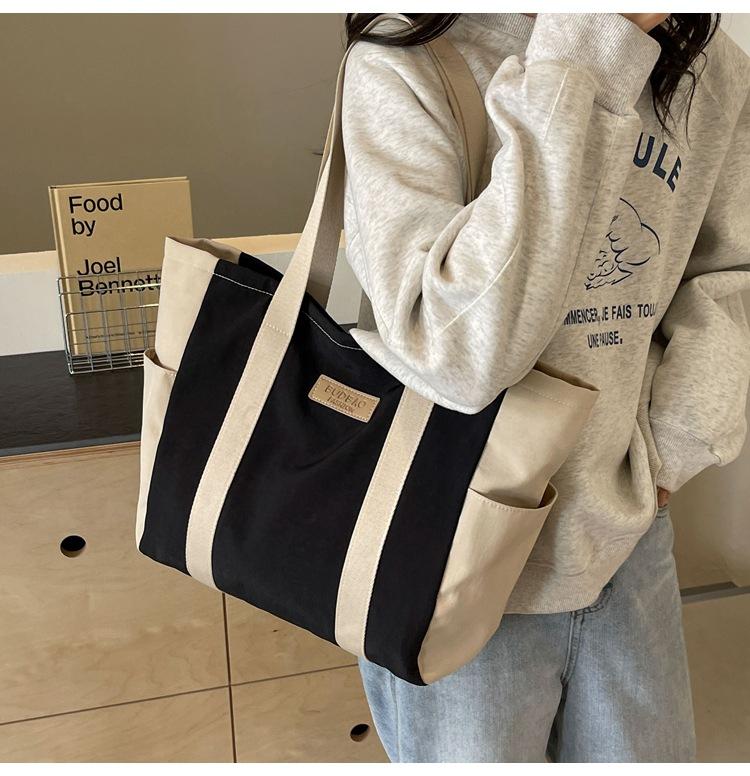 Выходная легкая сумка женская сумка большой емкости сумка-тоут модная повседневная — фото 10