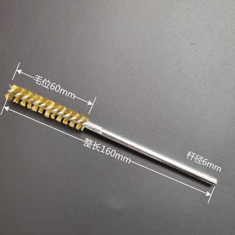Matkap İçin Yuvarlak Başlı Bakır Tel Fırça – Pas Sökme, Parlatma, Taşlama, Çapak Alma ve Boru Temizleme