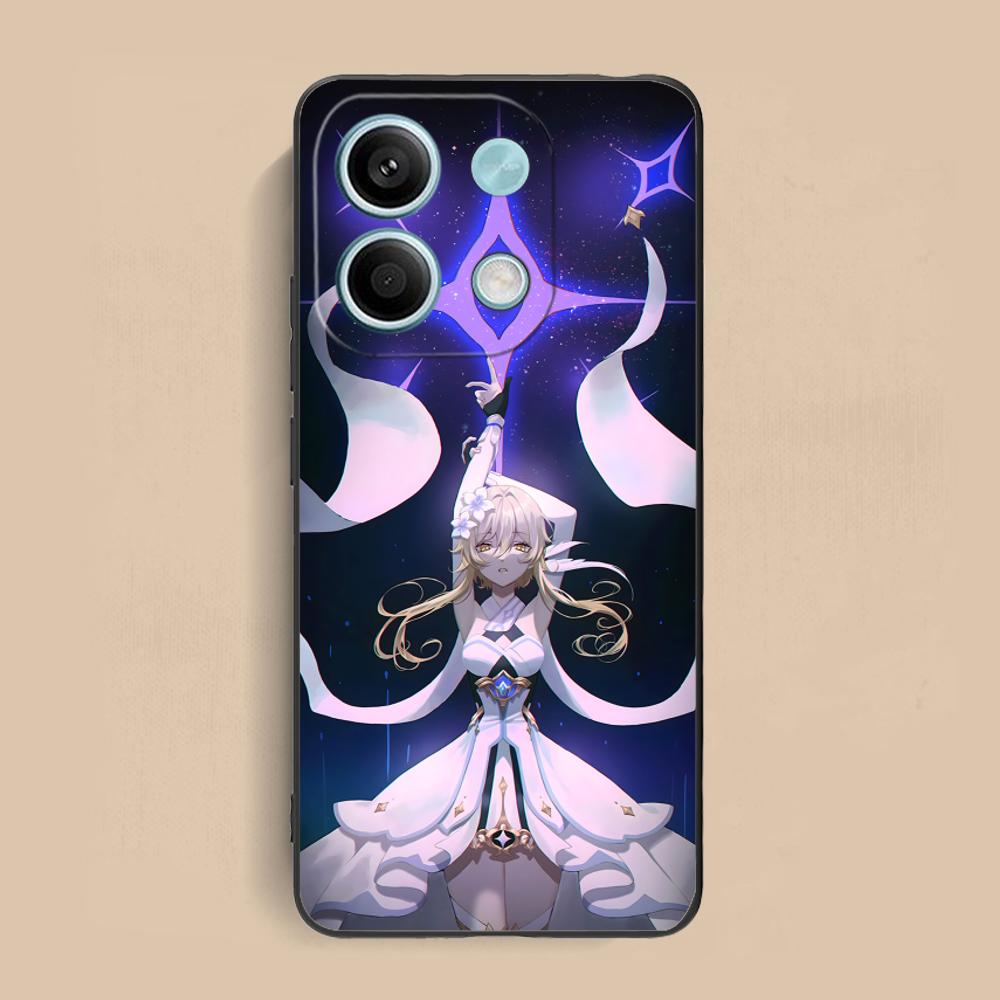 

Game GI Lumine Matte TPU Mobile Phone Case for Xiaomi Redmi Note 14 13 12 11 S Pro Plus 4G 5G Colorful Printing Cover Redmi Note 11S 4G