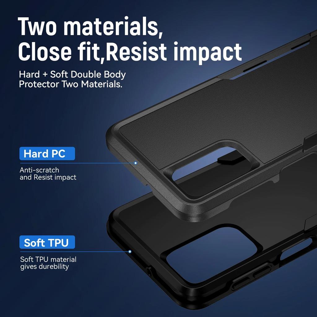 Husă de protecție neagră la modă pentru Samsung Galaxy S24 Ultra S23 FE S22 Plus 5G S21 S20 Huse de protecție împotriva căderii Armor Couqe