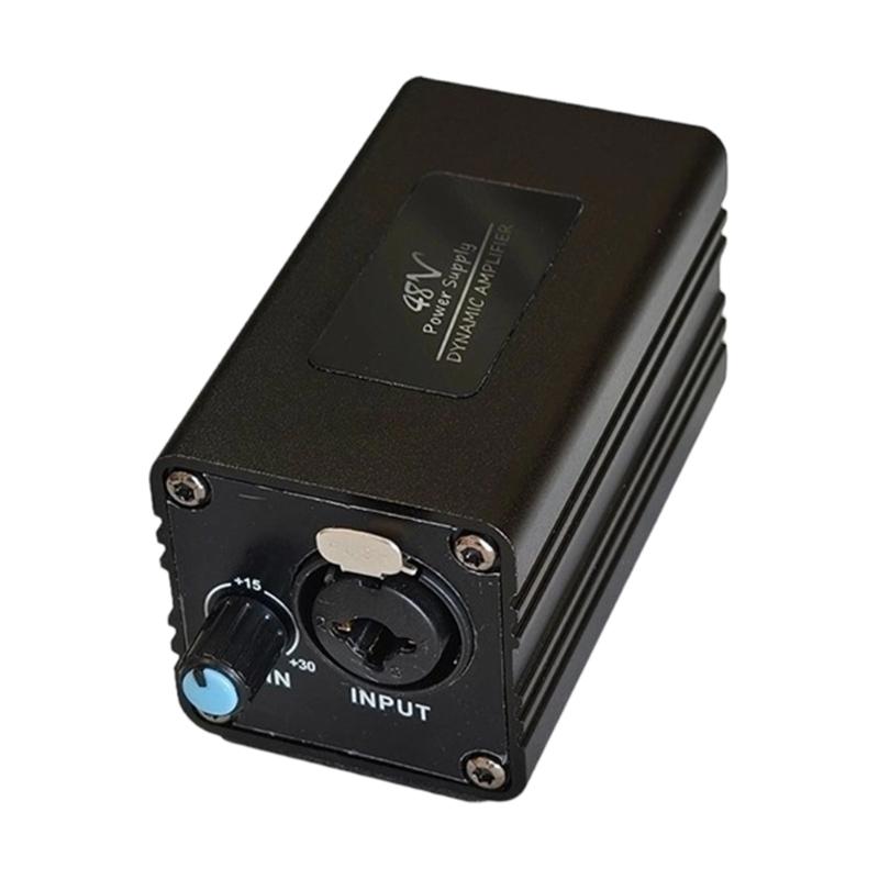 A11 Professional 48V Power Microphones Amplifier For Dynamic Microphones Adjustable And XLR Output