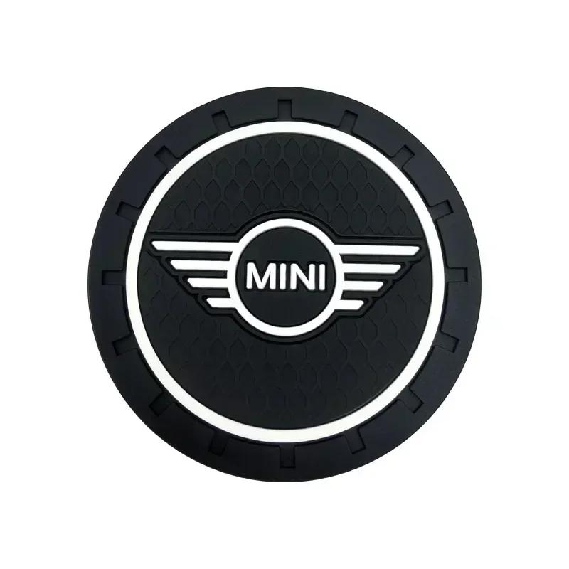 

2025 New 1/2PCS Car Coasters Water Cup Anti-Slip Silicone Coaster Car Goods For BMW Mini Cooper R56 R50 R53 F56 R60 2011 2012 20