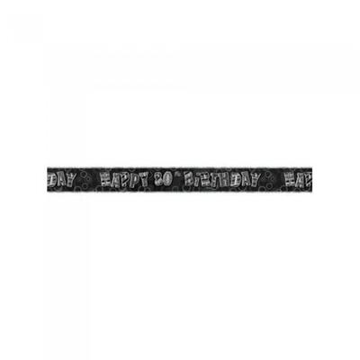 Unique Party Age 80 Prism Birthday Banner