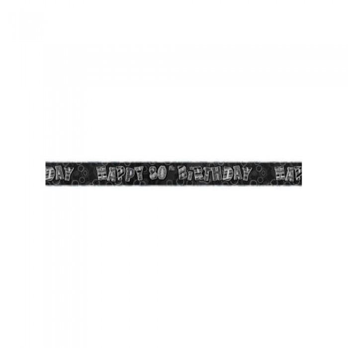 Unique Party Age 80 Prism Birthday Banner