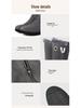 Botas de Nieve Eléctricas Calentadas: Zapatos Listos para el Invierno, Cálidos, Engrosados, Anti-Congelación para Uso en Exteriores y en Casa