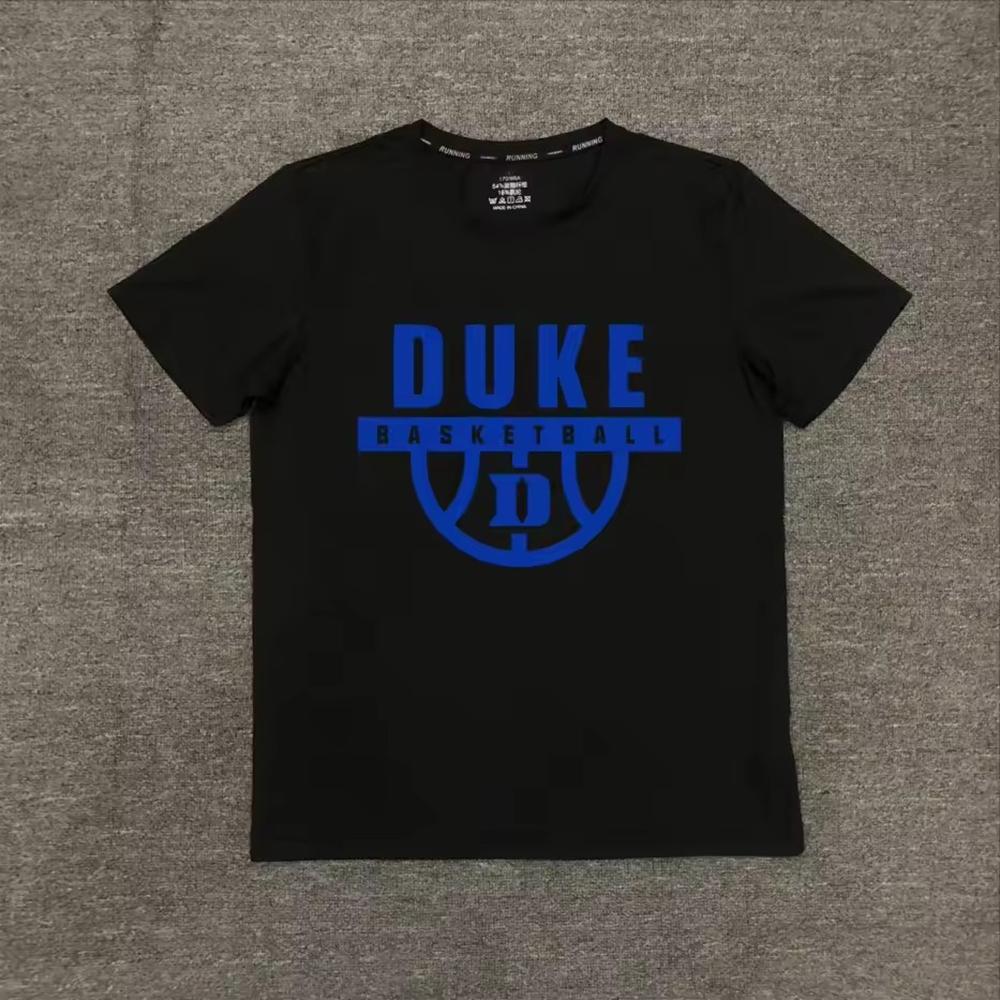 2025 North America Limited Duke North Carolina University Basketball Mens Clothes Men Clothing Short Sleeve Round Neck T-shirt