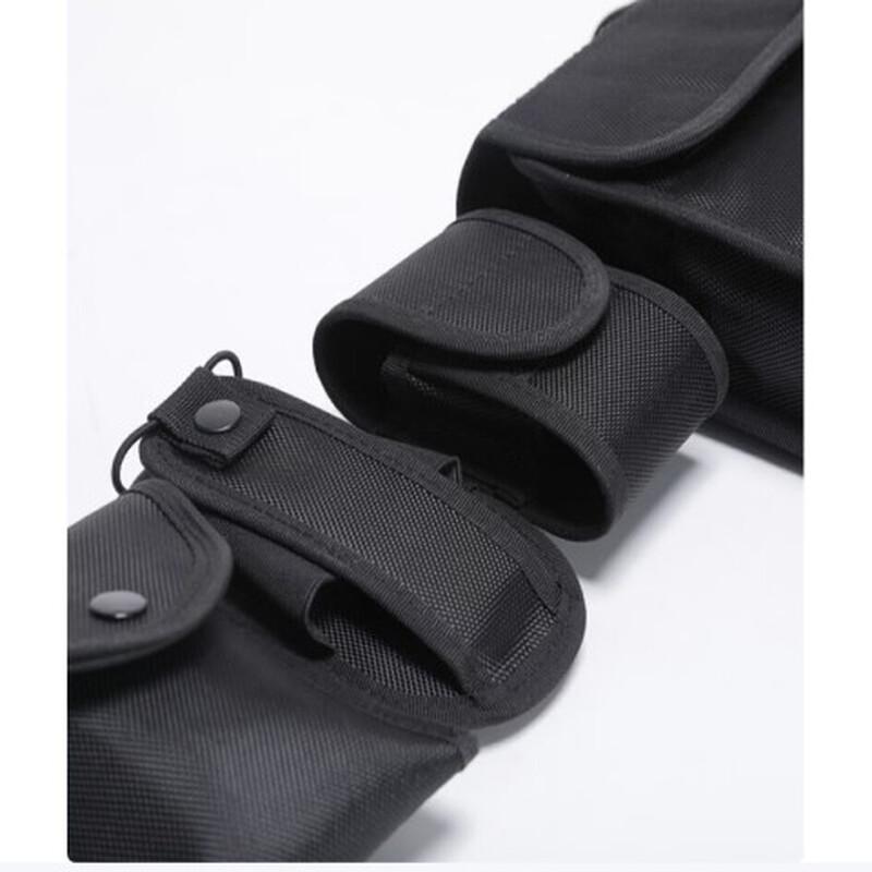 Тактический служебный ремень, набор из 8 предметов