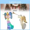 Outdoor Luminous Angel Statue Lights Decoration 2d Lighting Acrylic Ornament