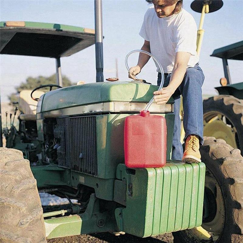 NEW-Multifunctional Liquid Siphon, Gas Siphon Hose Pump For Fuel Water Transfer, Self Priming Hose (2.5M)