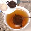Teapot-Shape Tea Maker Infuser Strainer Silicone Bag Leaf Filter Diffuser Tool
