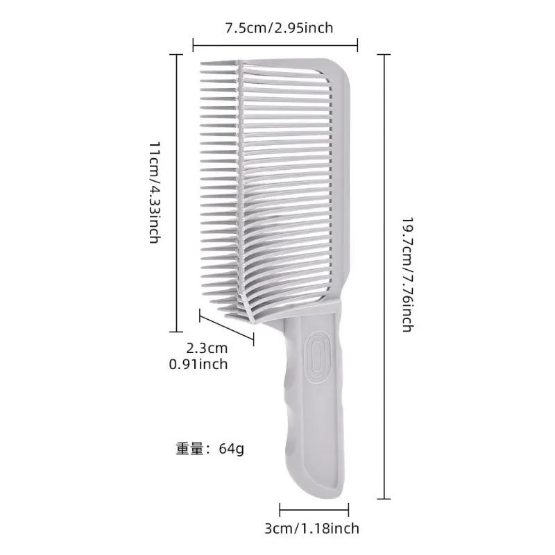 

Barber Hair Cutting Positioning Comb Gradual Combs Clipper Blending Flat Top Hair Comb Men s Hair Comb Salon Styling Tools