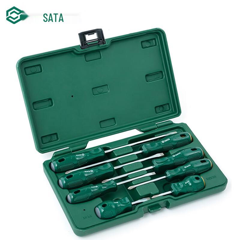 SATA 8-Piece A-Series Screwdriver Set Standard