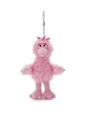 Street Big Bird Pink Plush Charm SSMULG263011 Unisex Adult PNK Free Size [Sesame Market]