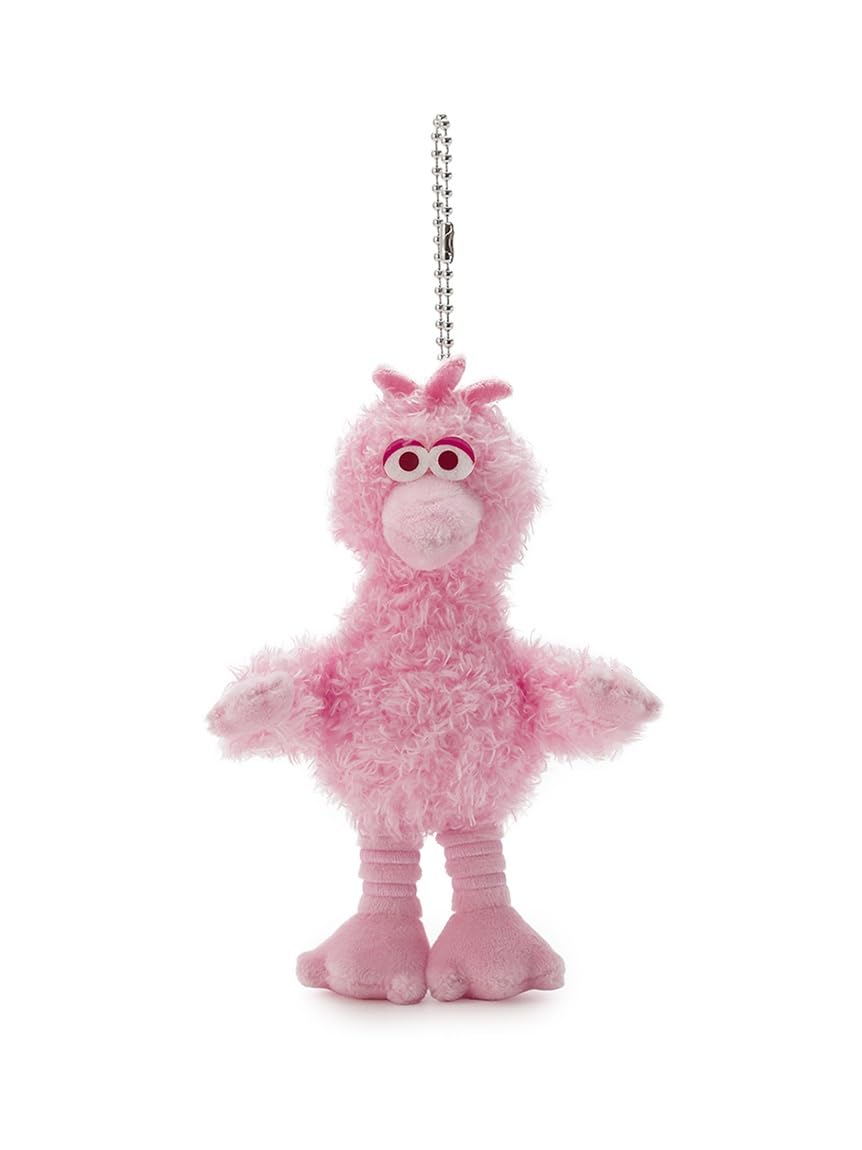 

Street Big Bird Pink Plush Charm SSMULG263011 Unisex Adult PNK Free Size [Sesame Market] розовый