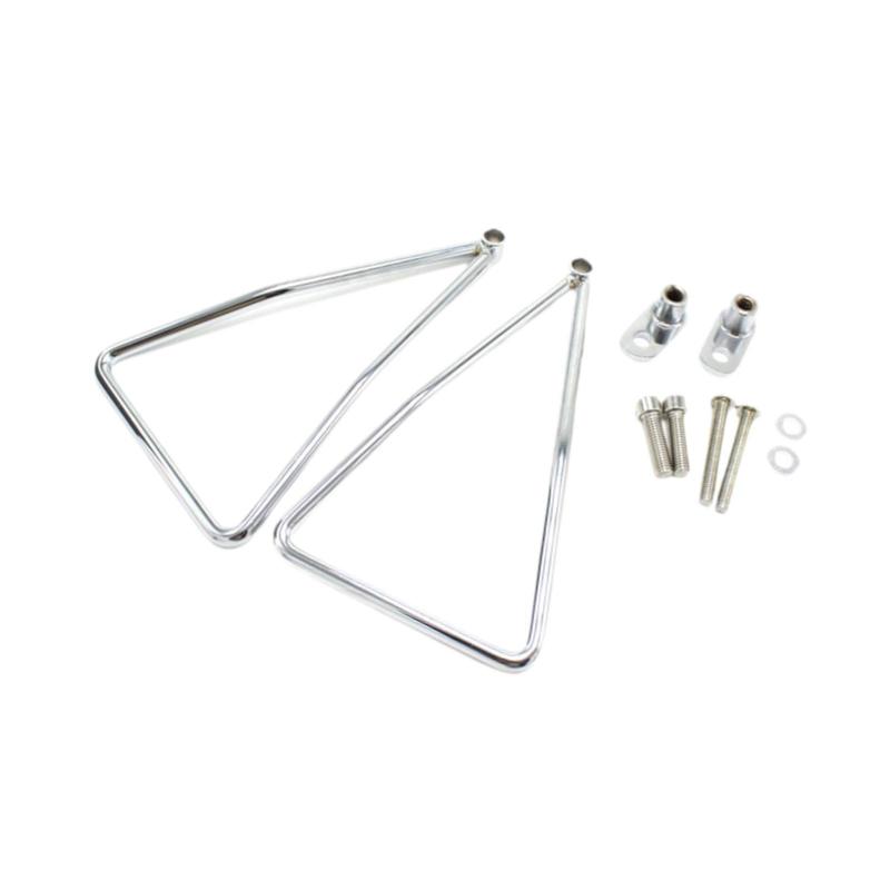 Saddlebag Support Bracket Motorcycle Modification Metal Protection Bracket Easy To Install Swing Arm Pocket Side Pocket Holder