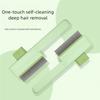 Gentle Pet Hair Comb For Dogs Cats With Release Mechanism Detangling Brush For Shedding Furs Removal Ergonomic Handle