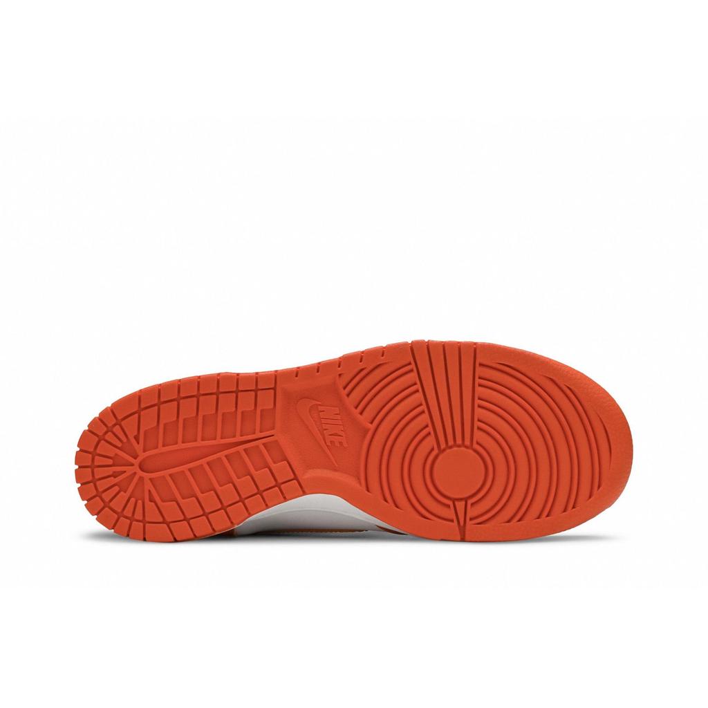 Nike Dunk High SP Grade School 'Syracuse' 2021 (Unisex) White / White / Orange Blaze Kids' Skateboarding Shoes DB2179 100
