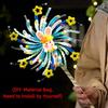 Handheld Glowing Rotating Lantern Twister Stick Spinning Fireworks Lamp  Photo Props
