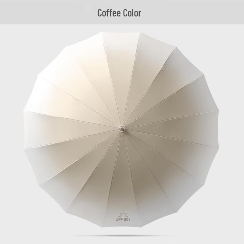 Zuoyou Gradient 16-Rib Straight Pole Umbrella