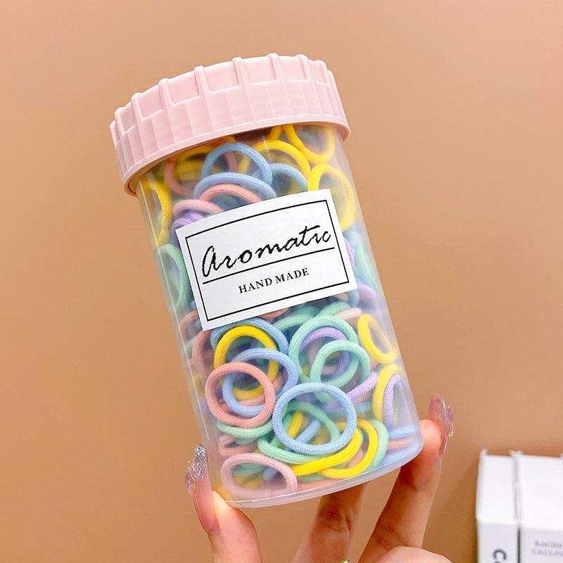 Colorful Baby Hair Ties: Safe, Non-Damaging Rubber Bands for Small Pigtails and Infant Hair Accessories.