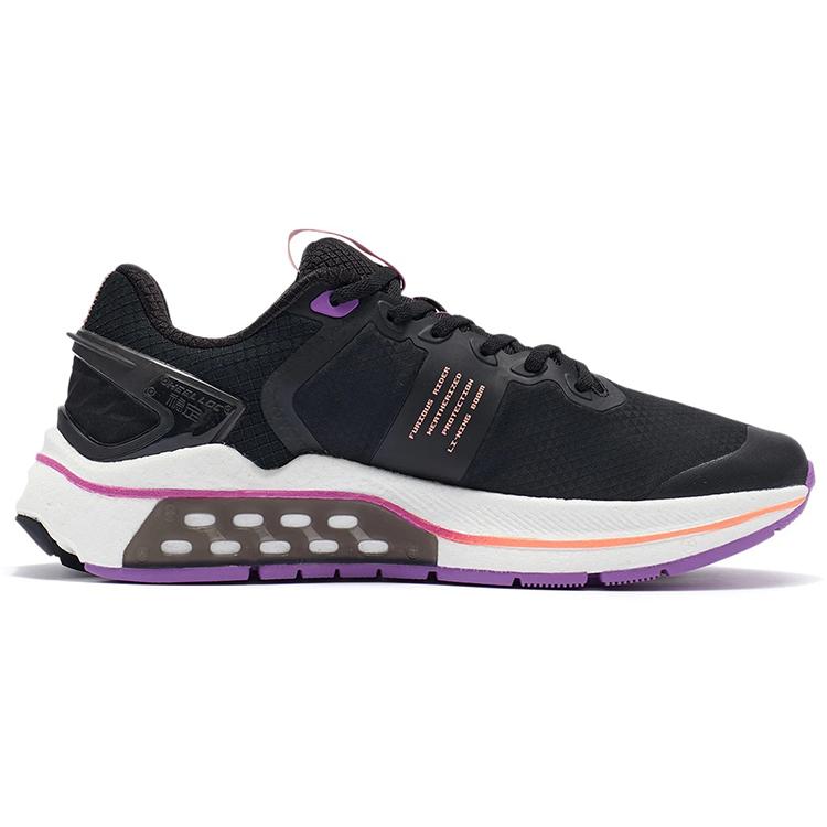 New LiNing Furious Rider 5.0 Anti Slip And Wear Resistant Lightweight Low Top Running Shoes Black Pink Purple ARZR001-12