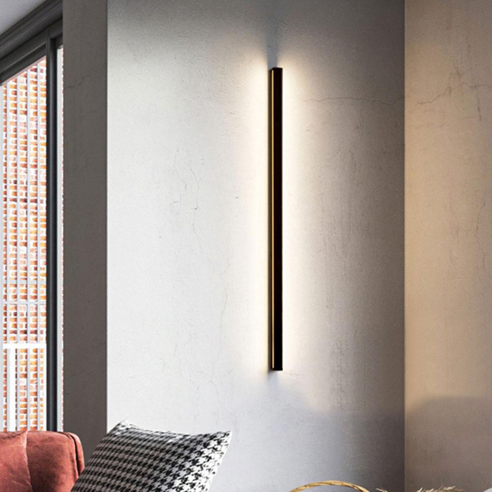 80CM LED Wall Light Long Line Strip Wall Sconce Modern Lamp Hanging Light Fixture Decoration Lighting for Home Indoor Bedroom