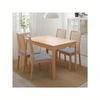 Jacquard Chair Seat Cover Dining Room Chair Slipcover Taupe 1pc