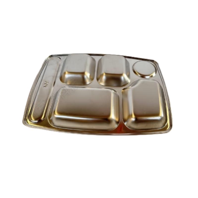 

Four-Compartment Divided Meal Plate
