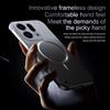 Matte Gradient Metallic Paint for Magsafe Magnetic Phone Case for OPPO Find X9 X9Pro Reno 15Pro Wireless Charge Borderless Cover