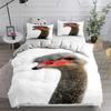 180x220 Bedding Sets Animal Head Duvet Cover Set Super Soft Full Queen King Bedroom Set European American Style Home Textile