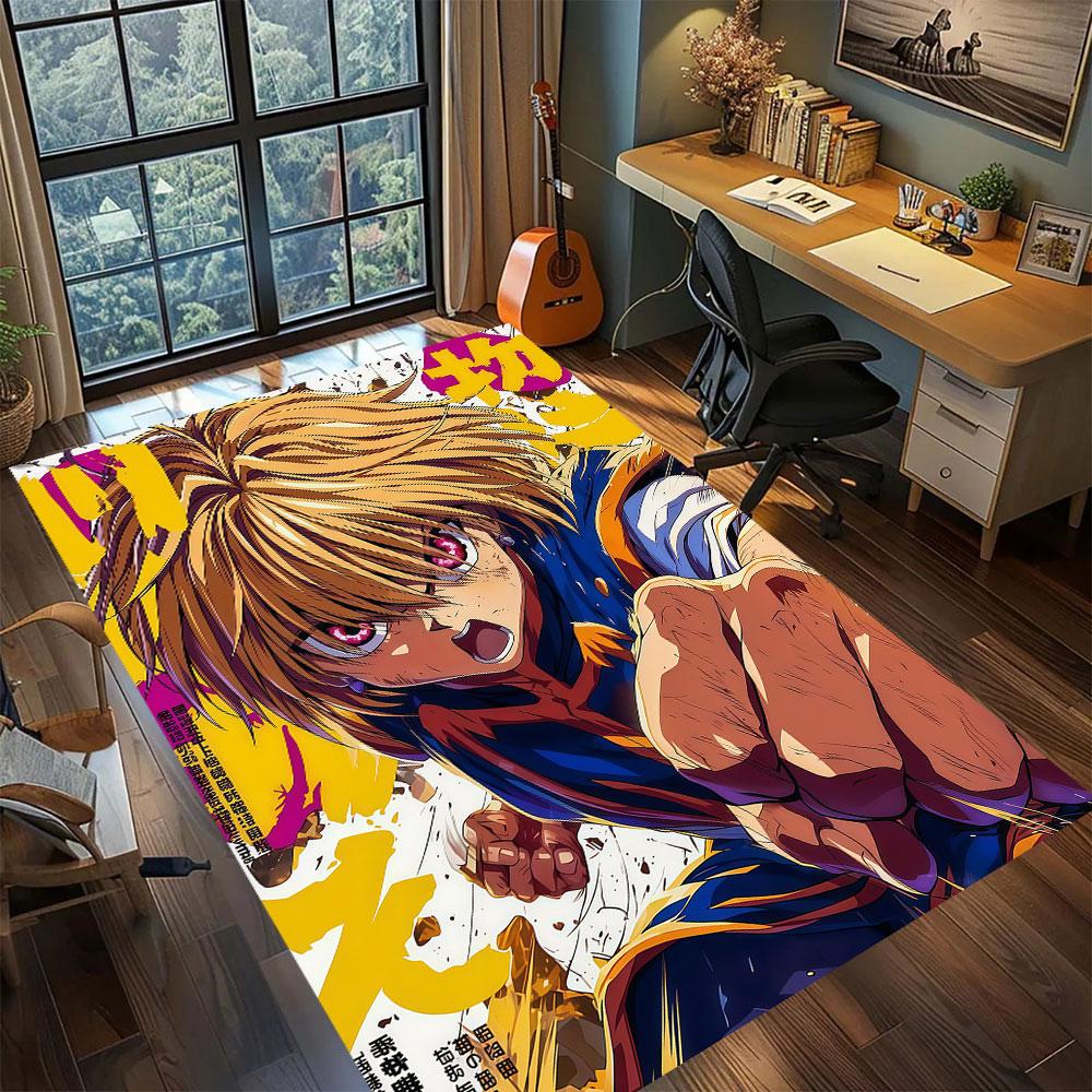 Hunter anime character Carpet for Living Room Bedroom Home Decor Cool Movie Mat Play Floor Mat