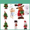 Árbol de Navidad Musical Cantante Bailarín Juguete Papá Noel Para Niños Regalos de Navidad