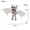 Smiling Critters Nightmare Critters 4 Action Figure Dolls Building Blocks Set Horror Game Poppi Construction Toy Kids Birthday