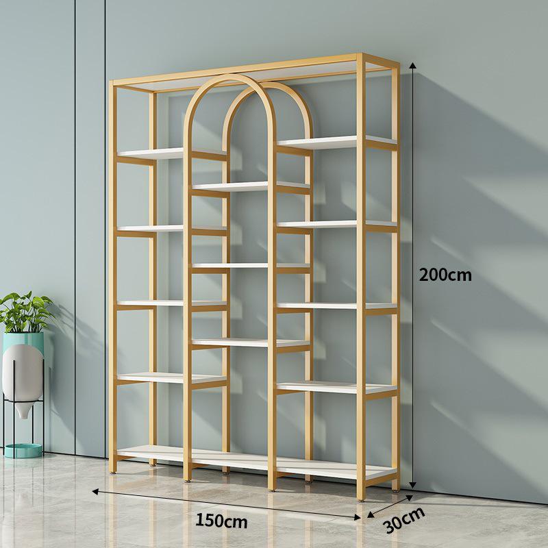 Elegant Display Stand: Nail Art and Skincare Storage Rack for Beauty Salons