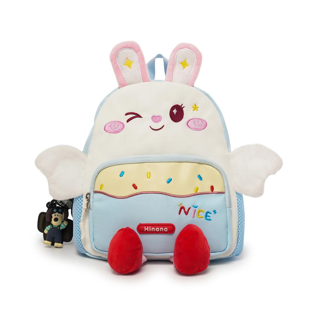 Schoolbag cute kindergarten schoolbag new cartoon fashion bunny children's backpack lightweight spine protection baby backpack