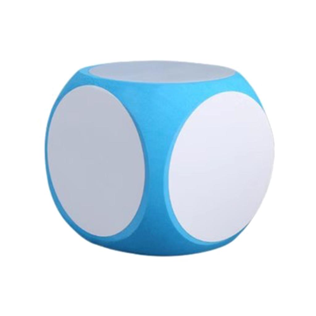 Erasable Blank Dices Big Foam Dices Educational Toy Teaching Aids Dices for Class Math Teaching