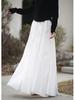 New Style Women's Summer Tencel Zen High Waist Midi Skirt - 4 Colors 