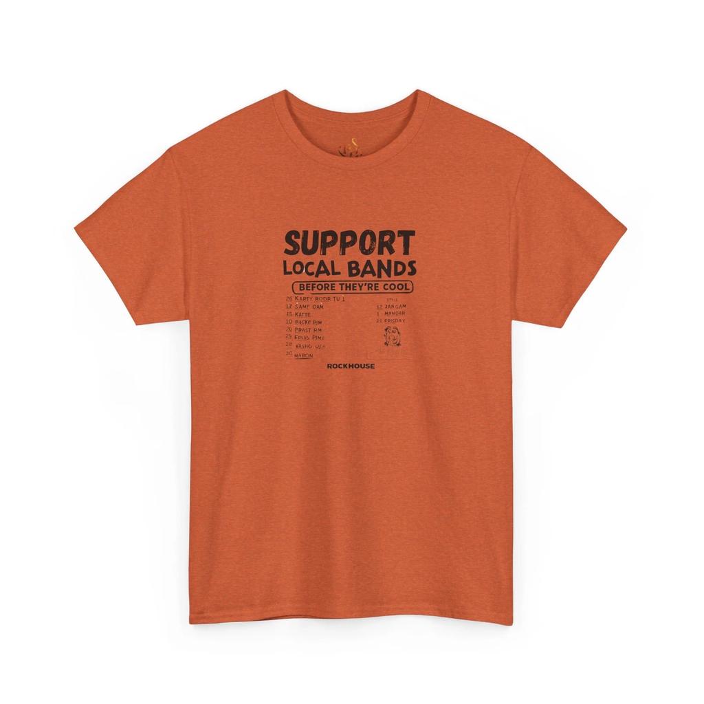 Support Local Bands Tee, Music Lover Shirt, Festival Outfit, Gift for Musicians,