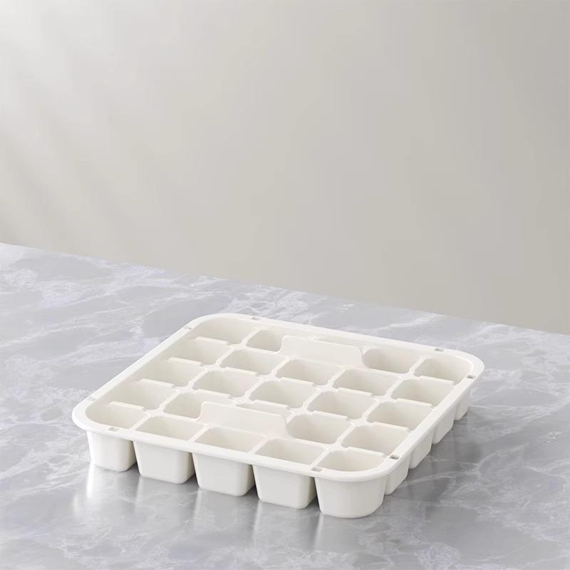 Handheld Ice Cube Mold with Food-Grade Freezer Storage for Homemade Ice