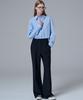 Marop 2164 Stretch Flare Pants (Navy)